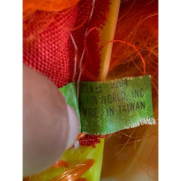 Vintage Fun World Green Scary Monster Halloween  Rubber Mask 9204 - Picture 5 of 5